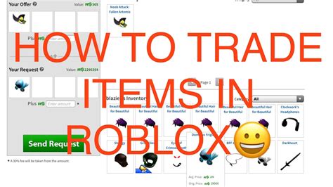 How To Trade In Roblox A Comprehensive Guide Ihsanpedia