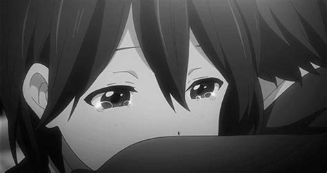 Sad Hug Anime 
