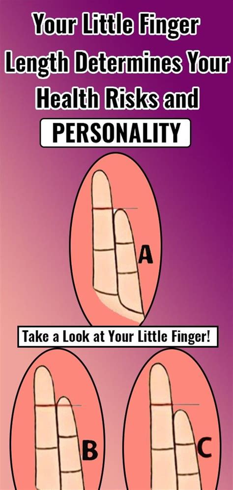 Your Little Finger Length Determines Your Health Risks And Personality