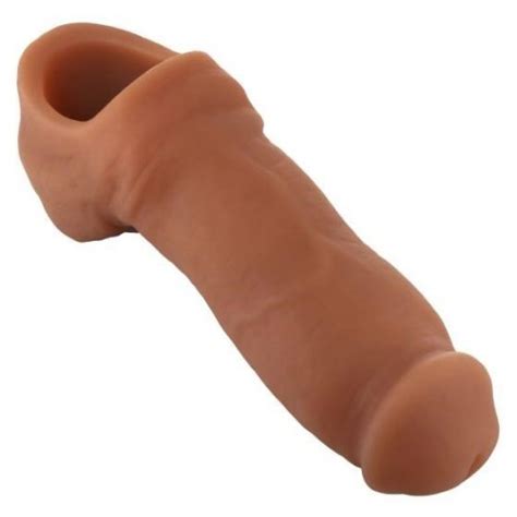 Packer Gear 5 Ultra Soft Silicone Stand To Pee Packer Brown Sex