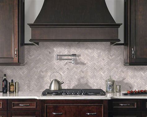 Silver Travertine Herringbone Tile Msi Backsplash Tile