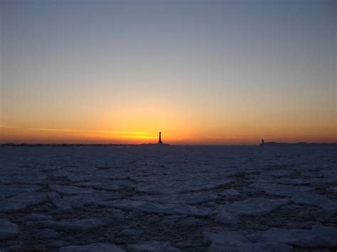 Lake Michigan Winter Sunset Photos Flickr