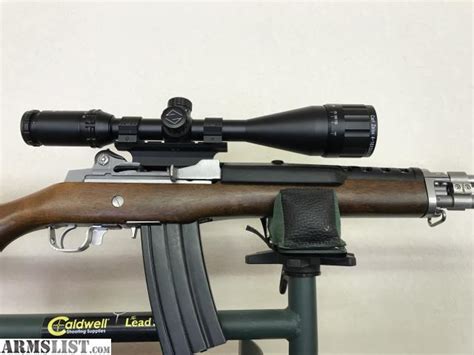 Armslist For Sale Ruger Mini 14 Stainless With Scope