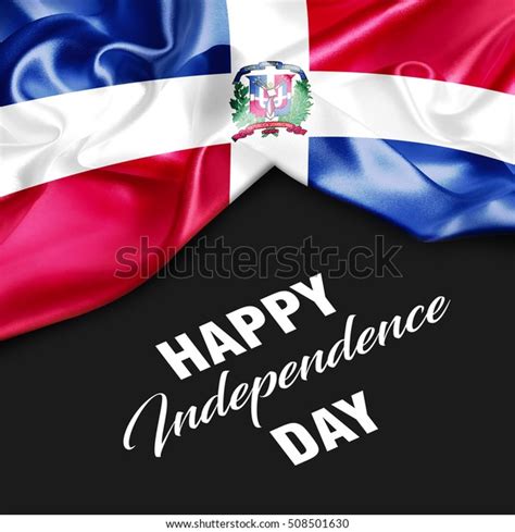 Dominican Republic Happy Independence Day Stock Illustration 508501630