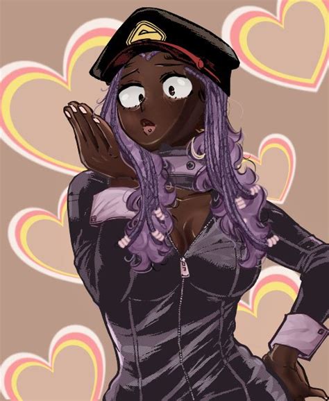 Camie In 2021 Black Cartoon Characters Black Anime Characters