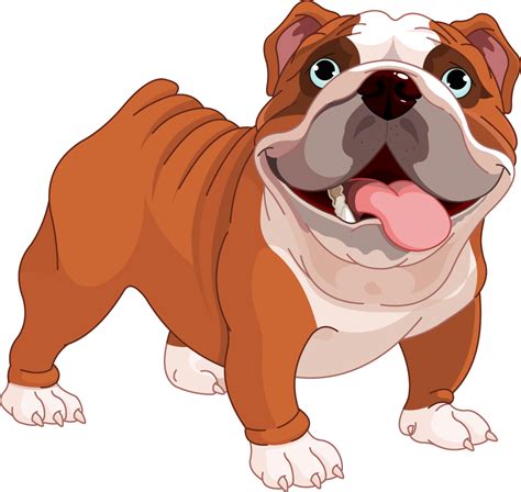 Happy Bulldog Clipart Free Download On Clipartmag