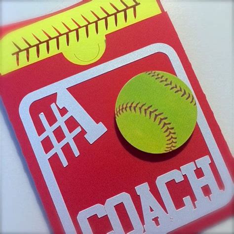 Shop gift cards on the coach outlet official site. Softball Coach Gift Card Holder | Etsy | Coach gift card ...