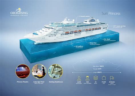 Sun Princess Infographic Princess Cruise Ships Cruise