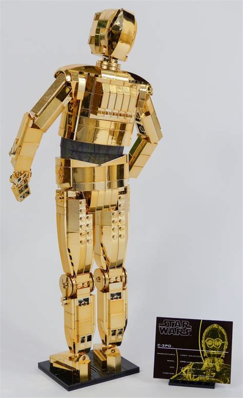 Custom non_lego brand pieces are only allowed on tuesdays (gmt), if you post on other days your post will be removed. MOC UCS C3PO - LEGO Star Wars - Eurobricks Forums