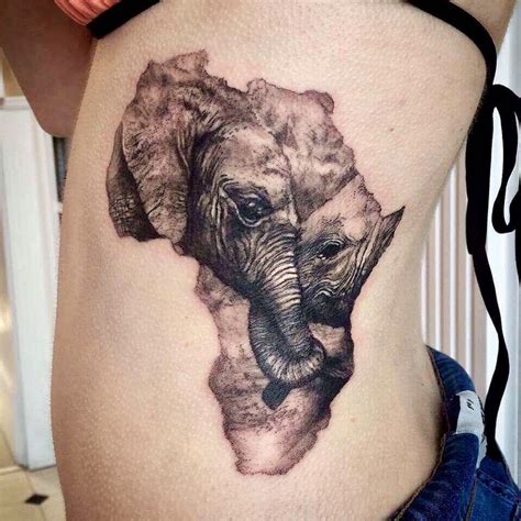 108 Synes Godt Om 7 Kommentarer African Elephants Tattoos