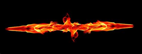 Premium Photo Fire Flames On Abstract Art Black Background