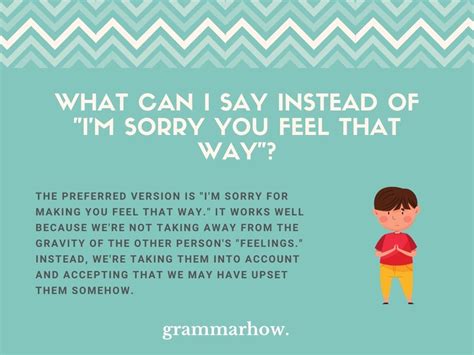 10 Better Ways To Say Im Sorry You Feel That Way 2022