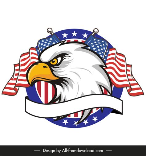 Bald Eagle And Us Flag Shutterstock By Poster Image