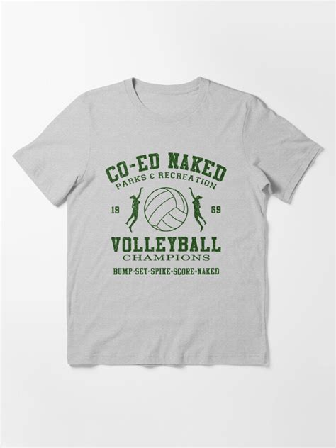 Co Ed Naked Volleyball T Shirt For Sale By Gus3141592 Redbubble Volleyball T Shirts