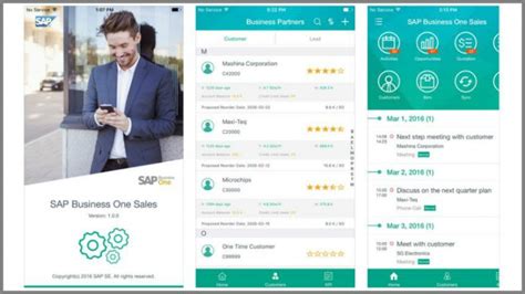 Confira Um Dos Novos Aplicativos Sap Business One Para Mobile