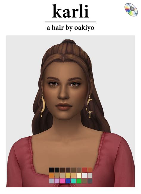 Oakiyo Patreon Sims Hair Sims 4 Sims