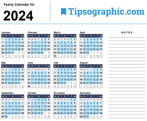 Free Download Download The 2024 Yearly Calendar