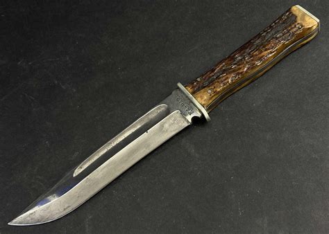Lot Rare Early Kabar Union Cutlery Hunting Knife