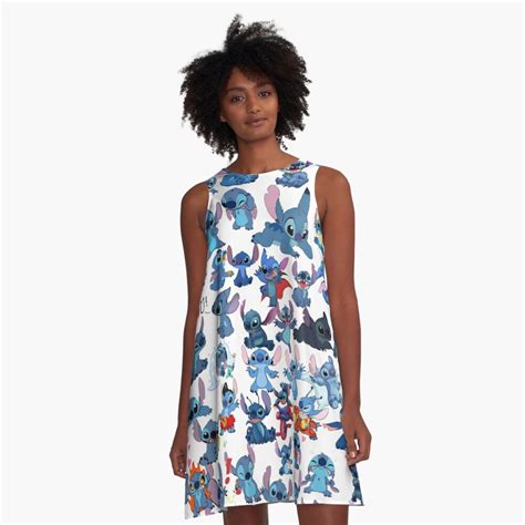 Stitch A Line Dress For Sale By Annnas Redbubble