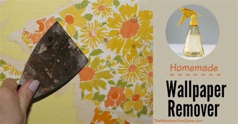 Let soak for 15 minutes. Vinegar + Water = Homemade Wallpaper Remover! - The Make ...