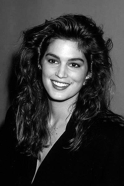 Cindy Crawford Teen Years Favorites Of The Famous