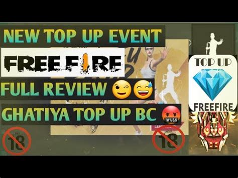 Here the user, along with other real gamers, will land on a desert island from the sky on parachutes and try to stay alive. New Top Up Event Full Review || Free Fire || LAL♤BADSHAH ...