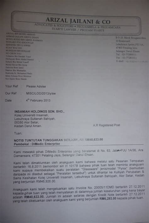 All posts tagged bukit megah sdn bhd. BERITA KUIN.BLOGSPOT.COM: BUKTI ANAK SYARIKAT GAGAL DAN ...