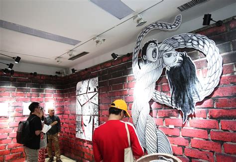 Today Art Museum Ito Junji Horror Manga Art Exhibition
