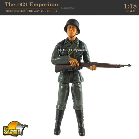 118 21st Century Toys Ultimate Soldier Wwii German Wehrmacht Rifleman