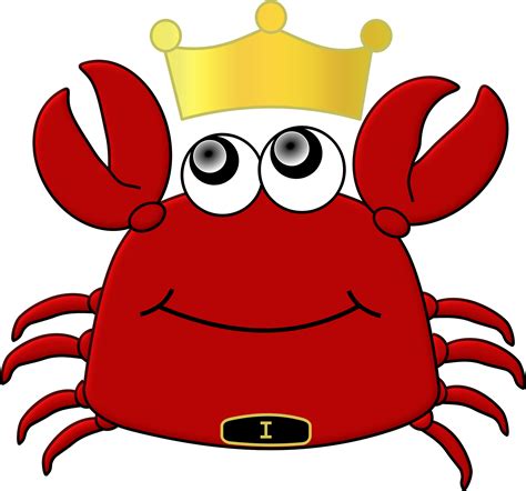 King Crab Cartoon Vector Files Image Free Stock Photo Public Domain