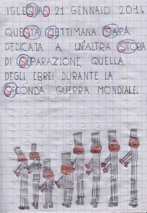 Dettato ortografico con varie difficoltà ortografiche. Cosa c'è di nuovo in classe: Percorso sulla memoria: prime ...