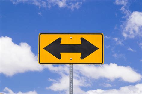 Both Ways Street Sign Stock Photo Download Image Now Istock