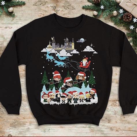 Harry Potter Themed Ugly Christmas Sweater Harrypotter