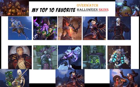 My Top 10 Favorite Overwatch Halloween Skins By Jackskellington416 On
