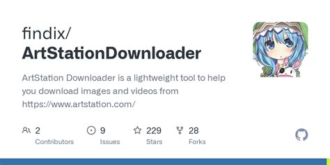 Github Findixartstationdownloader Artstation Downloader Is A