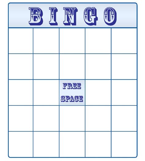 bingo templates for microsoft word free word template