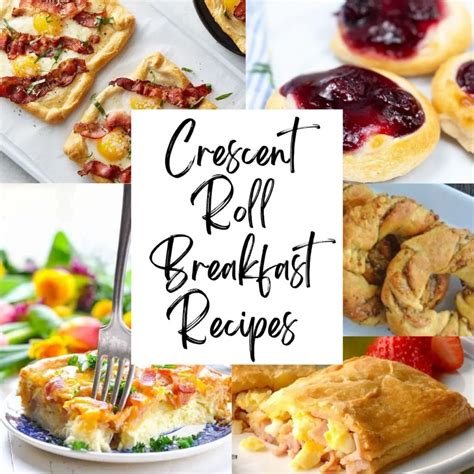 Crescent Roll Breakfast Recipes The Wicked Noodle