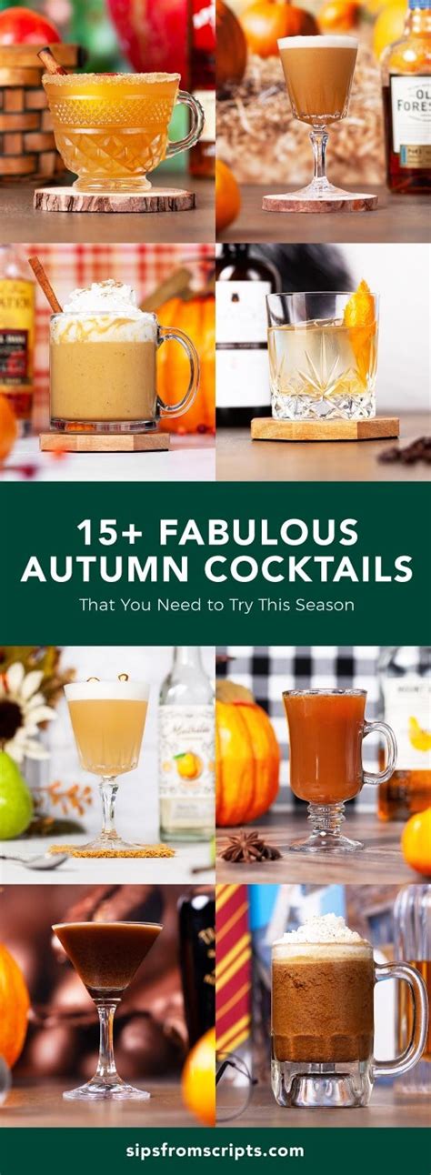 15 Fabulous Autumn Cocktails You Need To Try Fall Cocktails Recipes Fall Cocktails Alcohol