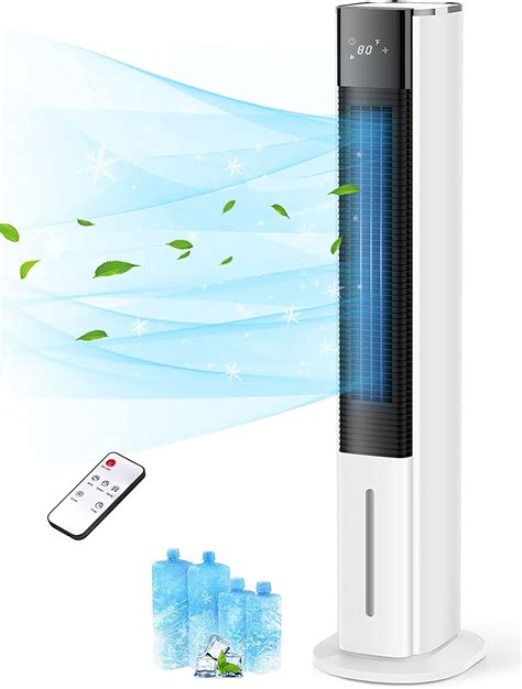 Goplus Portable Air Conditioner Cooler Fan Filter Humidify Tower Fan W