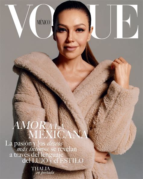 Vogue Incluye A La Cantante Mexicana Thal A En Su Portada Poresto