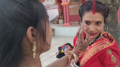 दीदी रोने लगी मंदिर में 😭 Youtube