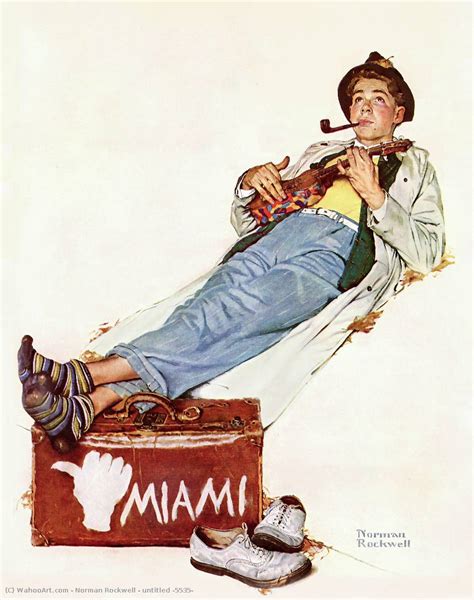 Miami De Norman Rockwell 1894 1978 United States Reproductions De