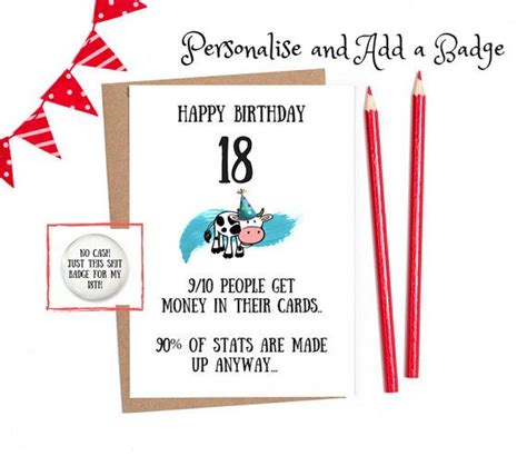 Greeting Cards Paper Party Supplies Th Birthday Card Funny Birthday Cards Rude Birthday Card