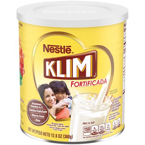 KLIM Fortificada Dry Whole Milk Powder 12 7 Oz Walmart Com Walmart Com