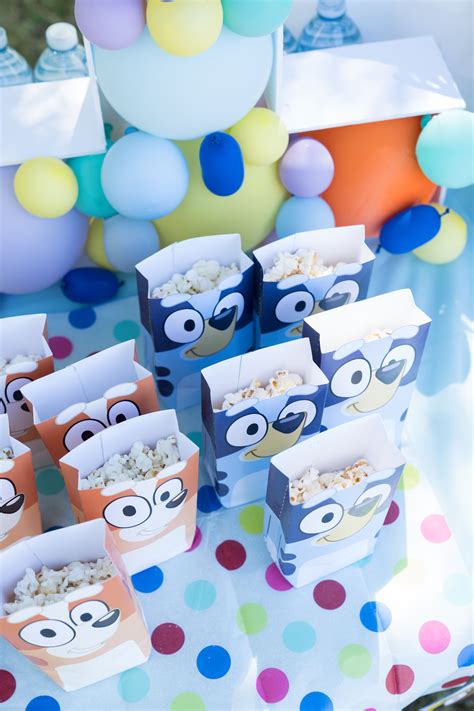 Bluey Birthday Party Decorations Templates Printable Free