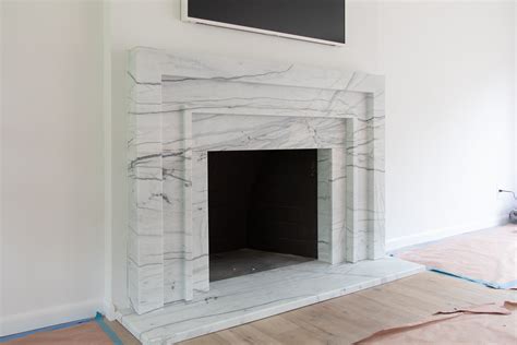 Custom Marble Fireplace Surround Castelli Marble
