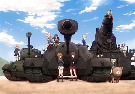 Anime Girls Und Panzer Hd Wallpaper