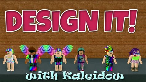 Roblox Design It Kaleidow Sallygreengamer Youtube