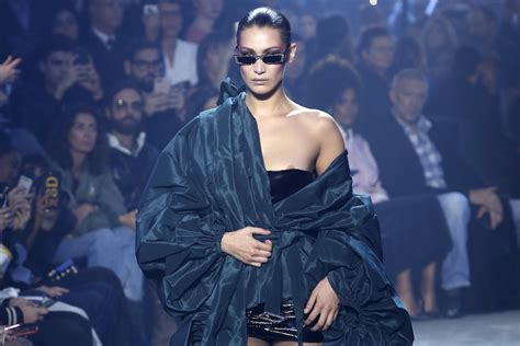 Bella Hadid Suffered Another Nip Slip This Time At Paris Fashion Week Maxim