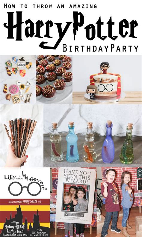 Have a look at what you have already and work with what you have got! How To Throw The Best DIY Harry Potter Birthday Party Ever